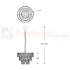 lampa wisząca ANZIO PENDANT P0480-04A-F4D7 złota gold kryształowa zwis okrągła pałacowa glamour crystal styl_wersalski w_stylu_wersalskim zuma_line perfektmarket.jpg