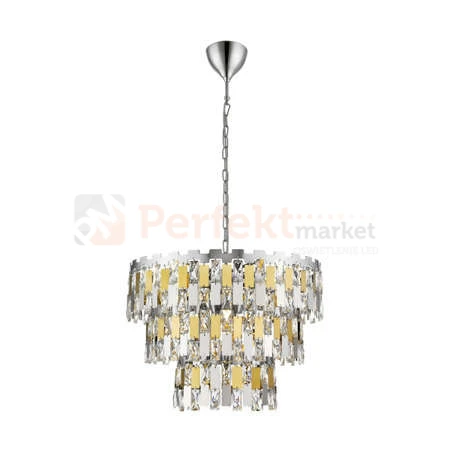 lampa wisząca ANZIO PENDANT P0480-04A-F4D7 złota gold kryształowa zwis okrągła pałacowa glamour crystal styl_wersalski w_stylu_wersalskim zuma_line perfektmarket.jpg