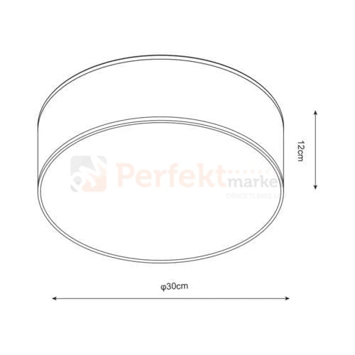 nowoczesna minimalizm perfektmarket design lampa sufitowa plafon LED clara ceiling zuma line biała biały.jpg