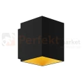 Lampa ścienna kinkiet czarna SOLA WL SQUARE 91063 G9 oświetlenie_led zuma line perfektmarket