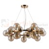 Italux Cabella  PND-5252-25-GD-CGN lampa wisząca złoty