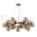 Italux Cabella  PND-5252-25-GD-CGN lampa wisząca złoty
