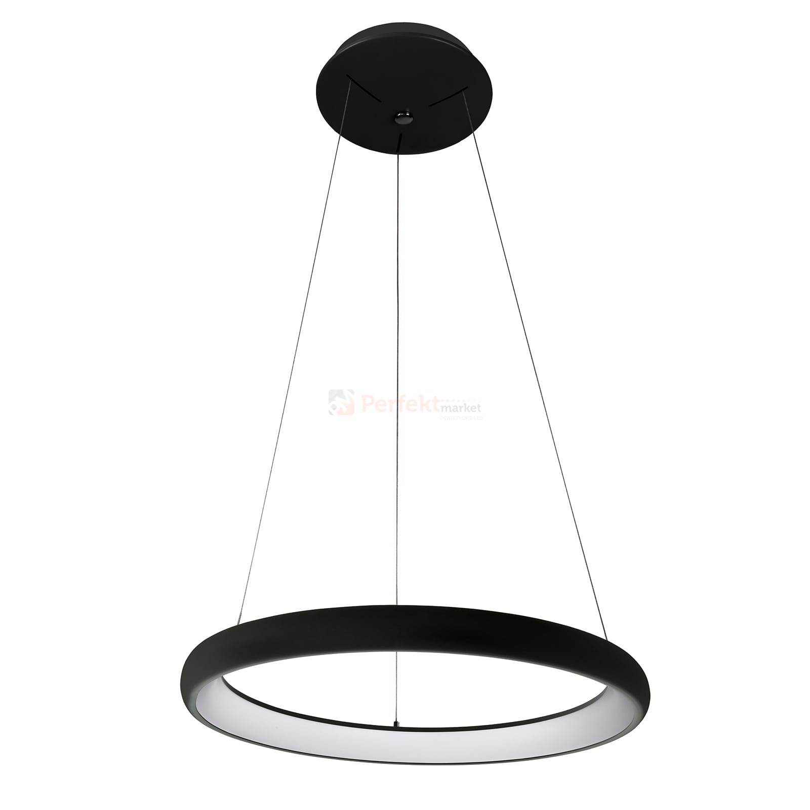 Italux Alessia  5280-840RP-BK-3 lampa wisząca czarny