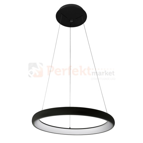 Italux Alessia  5280-840RP-BK-3 lampa wisząca czarny