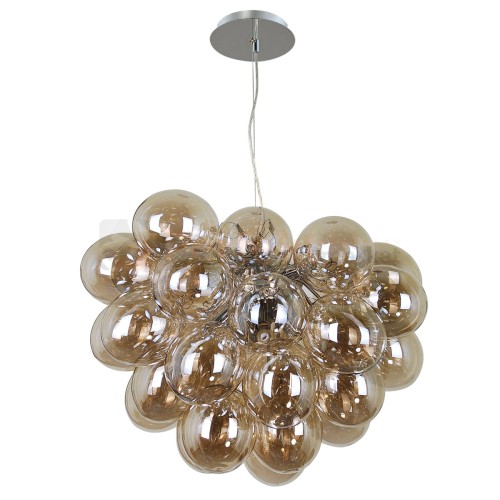 Italux Bento  PND-7273-S-8-CGN lampa wisząca chrom