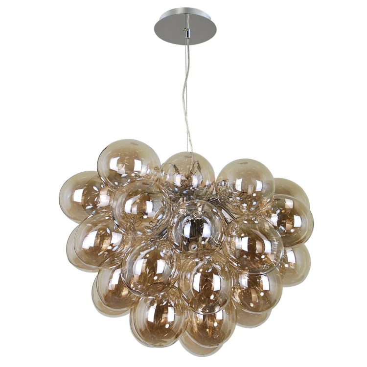 Italux Bento  PND-7273-S-8-CGN lampa wisząca chrom