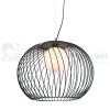 Italux Clarisa  MDM-3842-1 BK lampa wisząca czarny