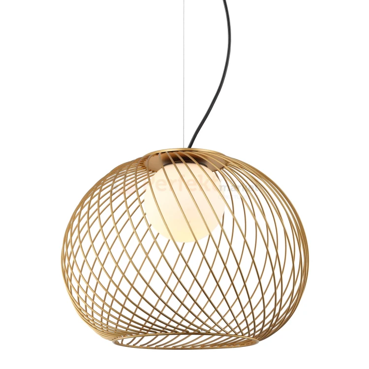 Italux Clarisa  MDM-3842-1 GD lampa wisząca złoty