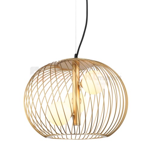 Italux Clarisa  MDM-3843-3 GD lampa wisząca złoty