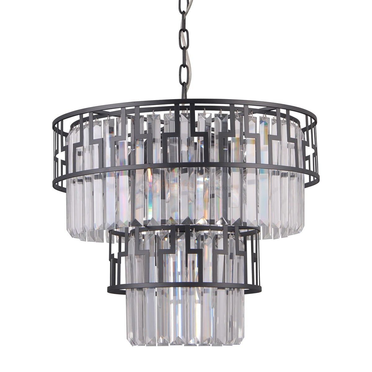 Italux Filip  PND-43493-7A lampa wisząca czarny mat
