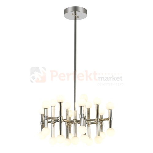 Italux Giovanna  MX16009008-25A lampa wisząca nikiel satynowany