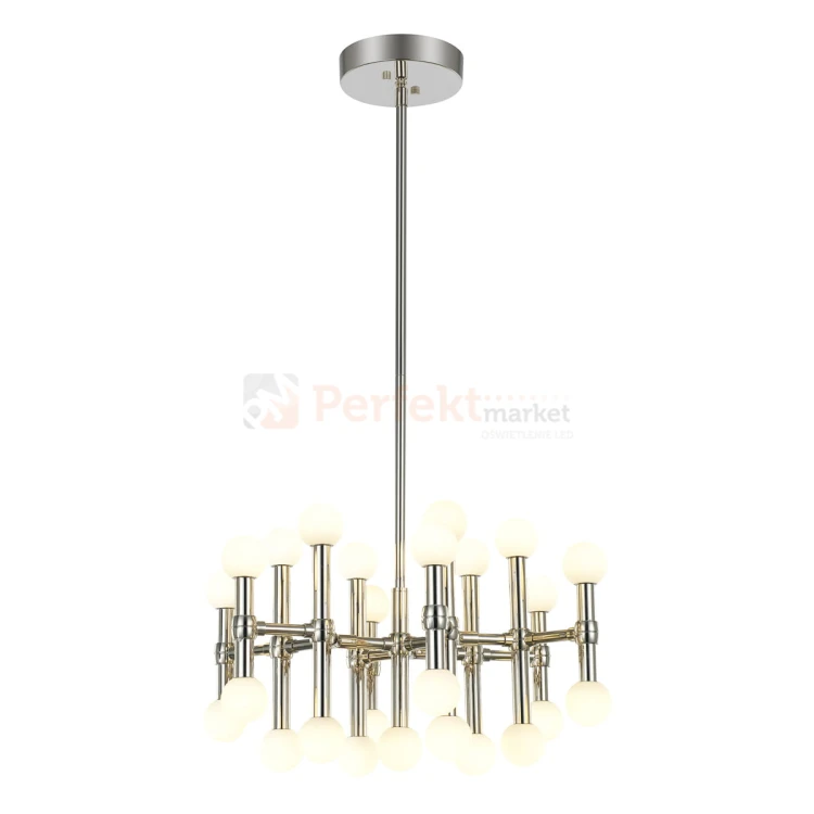 Italux Giovanna  MX16009008-25A lampa wisząca nikiel satynowany