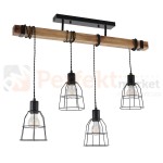 Italux Ponte  PND-4290-4-L lampa wisząca black