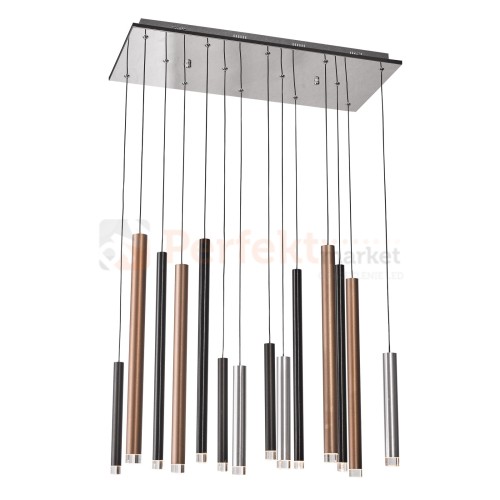 Italux Reyna  MD17077-14B lampa wisząca chrom