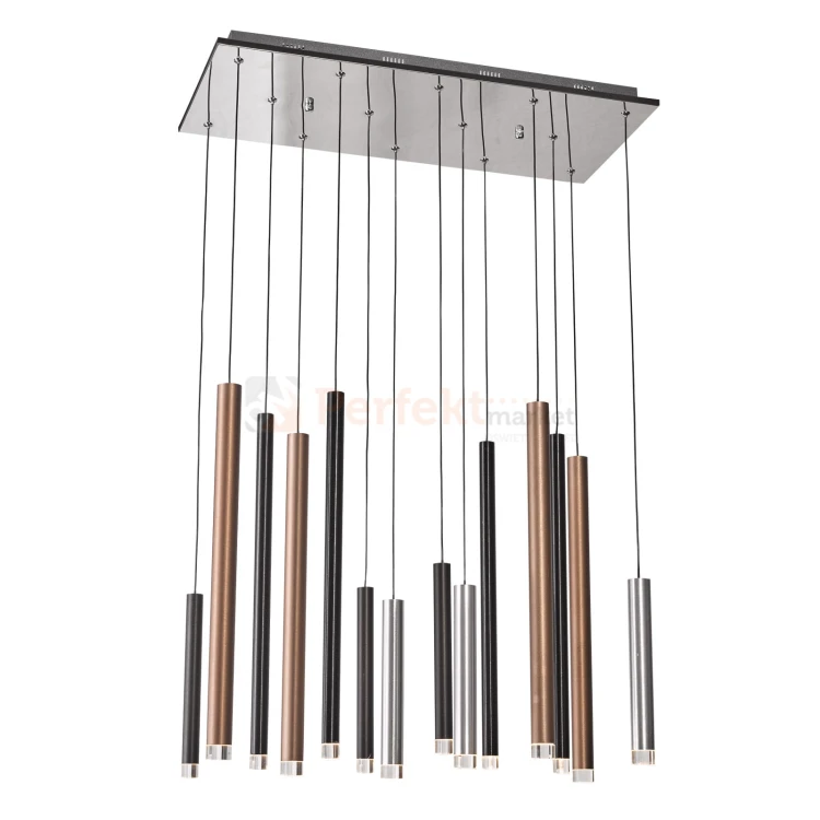 Italux Reyna  MD17077-14B lampa wisząca chrom