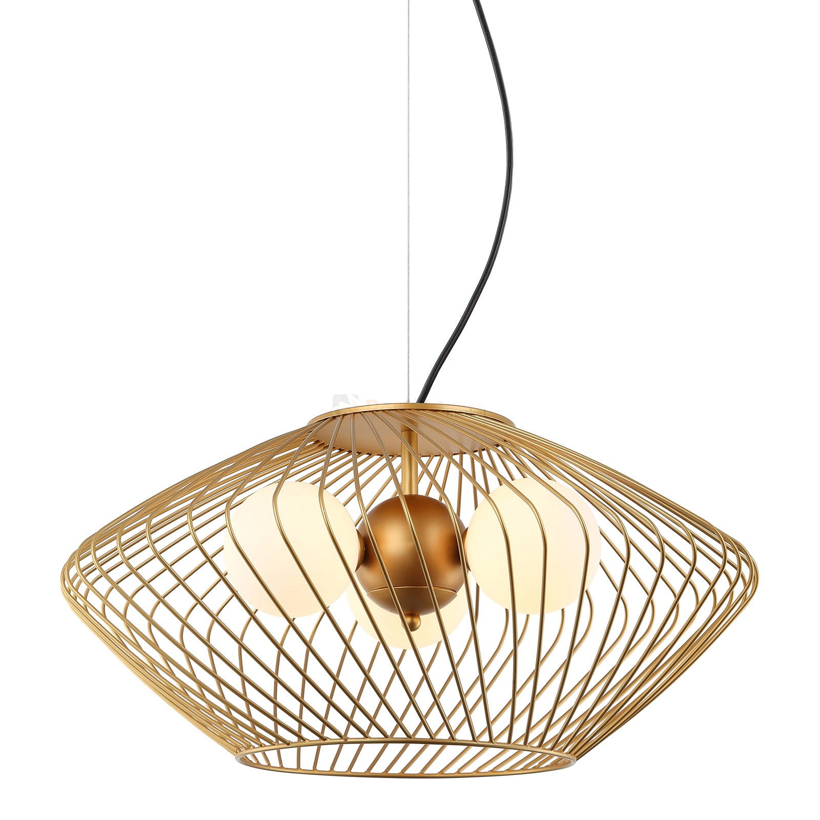 Italux Zeno  MDM-3845-3 GD lampa wisząca złoty