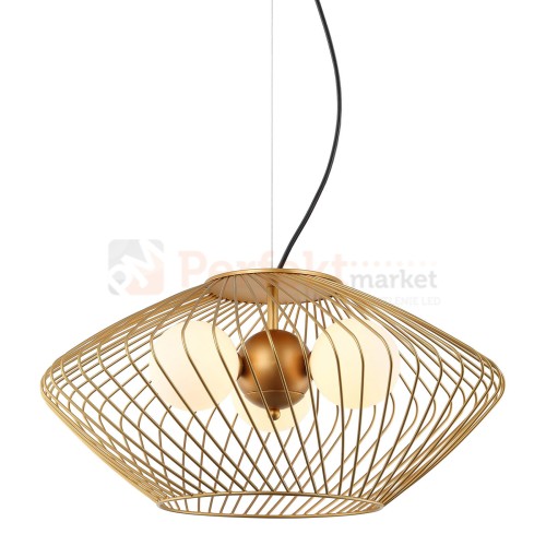 Italux Zeno  MDM-3845-3 GD lampa wisząca złoty