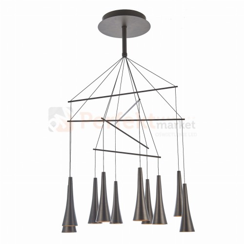 Italux Luca  MD16115-10A lampa wisząca kawowy