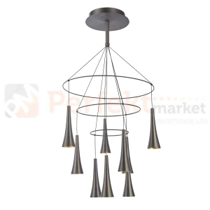 Italux Luca MD16115-9A lampa wisząca kawowa