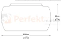 Crystal Ceiling C0076-05L-F4FZ Zuma Line