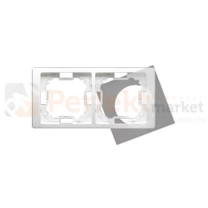 Ramka podwójna IP44 SIMON BASIC Neos BMRC2B/11