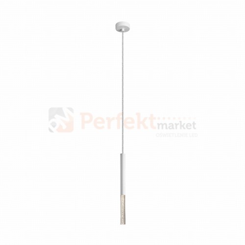 P0461-01E-S8S8 ONE LAMPA WISZĄCA BIAŁA/WHITE