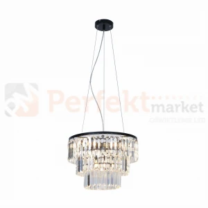 Lampa wisząca Tifanny P17127-4 kryształ 4xE14 glamour Zuma Line