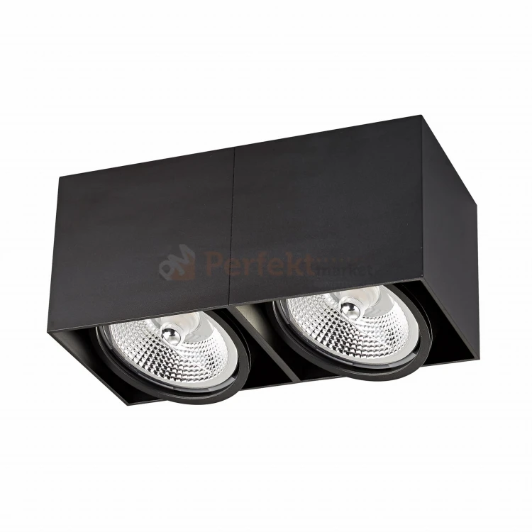 ACGU10-117 BOX2 PLAFON CZARNY/BLACK