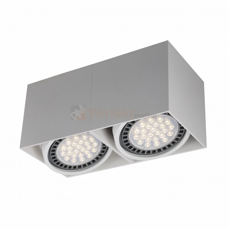 Oprawa sufitowa BOX 2 ACGU10-116 -N downlight 2xES111 biały perfektmarket.webp
