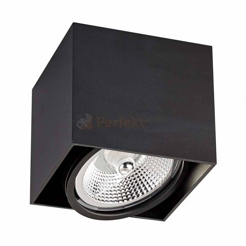 Oprawa natynkowa BOX 1 ACGU10-114-N plafon ES111 GU10 biała Zuma Line wymiary perfektmarket.webp