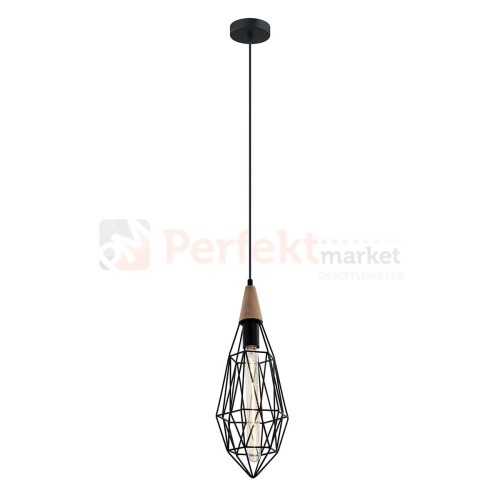 lampa wisząca druciana italux maelle MDM-2595_1S BK.jpg