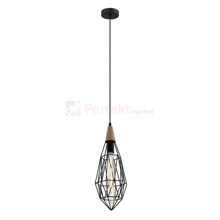 lampa wisząca druciana italux maelle MDM-2595_1S BK.jpg