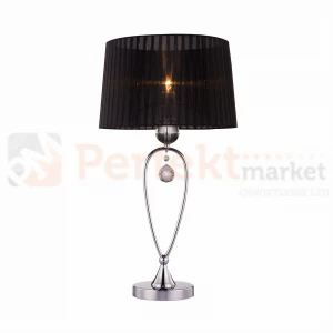 Lampa stołowa Bello RLT93224-1B klasyczna, glamour czarna Zuma Line