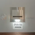 oprawa_schodowa oświetlenie_schodowe led kwadratowa kwadrat oświetlenie_led barwa_ciepła fero aluminium perfektmarket