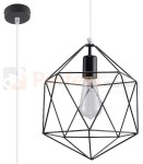 Lampa wisząca zwis design Gaspare geomtryczna druciana czarna 4 perfektmarket SL.0289.jpg