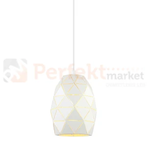Italux Harley MDM-3480/1 W lampa wisząca biała