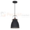 Italux Franklin MD-HN8026M-B+RC lampa wisząca czarna