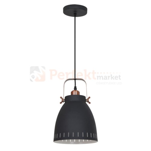 Italux Franklin MD-HN8026M-B+RC lampa wisząca czarna