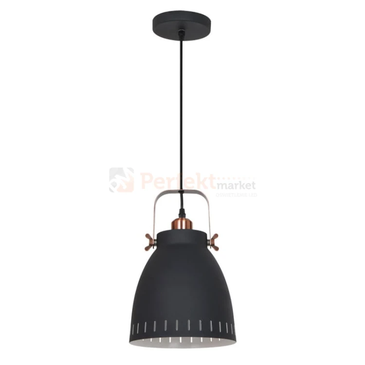 Italux Franklin MD-HN8026M-B+RC lampa wisząca czarna