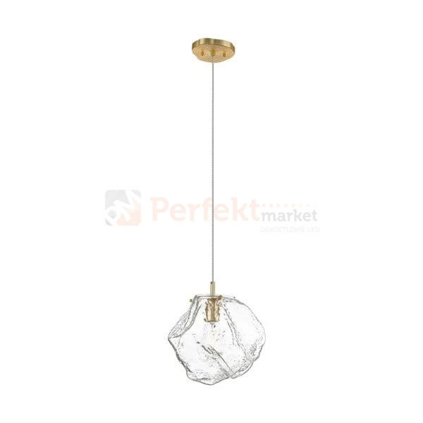 Zuma Line ROCK lampa wisząca szkło kryształ P0488-01B-UAC 280mm gold perfektmarket.jpg