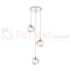 Lampa wisząca ROCK  3xG9 kryształ Zuma Line