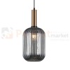 Italux PND-5588-1L-BRO+SG lampa wisząca mosiężny