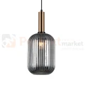 Italux PND-5588-1L-BRO+SG lampa wisząca mosiężny