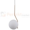 Italux PND-3300-1-HBR lampa wisząca mosiądz miodowy