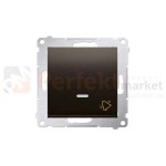 Simon 54 Przycisk dzwonek brąz mat metalizowany bez ramki DD1L.01/46 perfektmarket