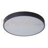 Italux 5361-860RC-BK-3 plafon czarny piaskowany