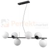 Italux PND-5510-6-BK lampa wisząca czarny