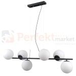 Italux PND-5510-6-BK lampa wisząca czarny