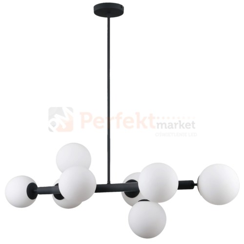Italux PNS-5510-8-BK lampa wisząca czarny