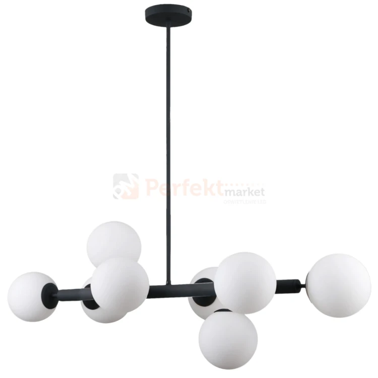 Italux PNS-5510-8-BK lampa wisząca czarny